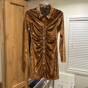 House of Harlow velvet dress